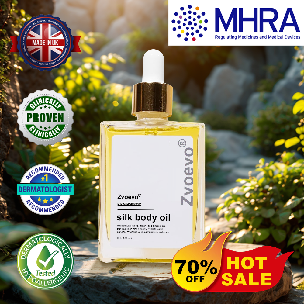 ✅𝐙𝐯𝐨𝐞𝐯𝐨® 𝐒𝐢𝐥𝐤 𝐁𝐨𝐝𝐲 𝐎𝐢𝐥🔥𝐌𝐇𝐑𝐀-𝐀𝐏𝐏𝐑𝐎𝐕𝐄𝐃 – Firms, Lifts & Smooths the Skin, Reduces Wrinkles, and Restores Youthful Elasticity